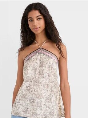 NWT Loft Patchwork Halter Top